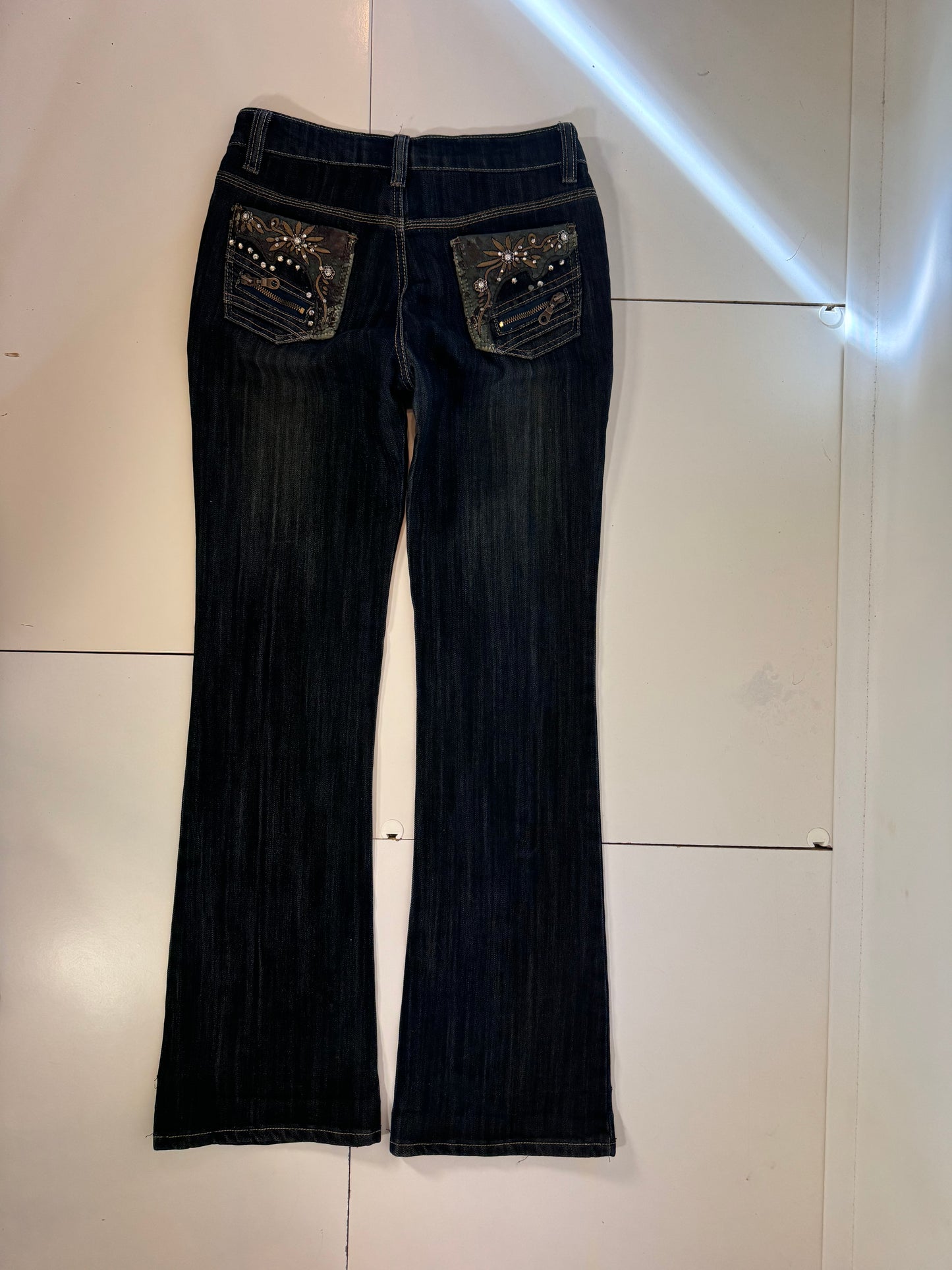 Lågmidjade jeans stl: