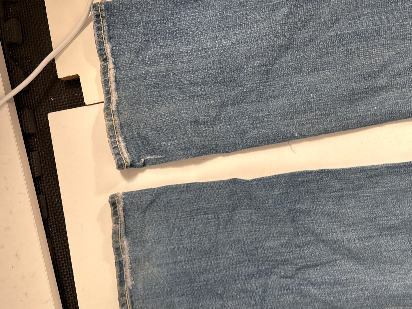 Lavtaljede jeans str: S