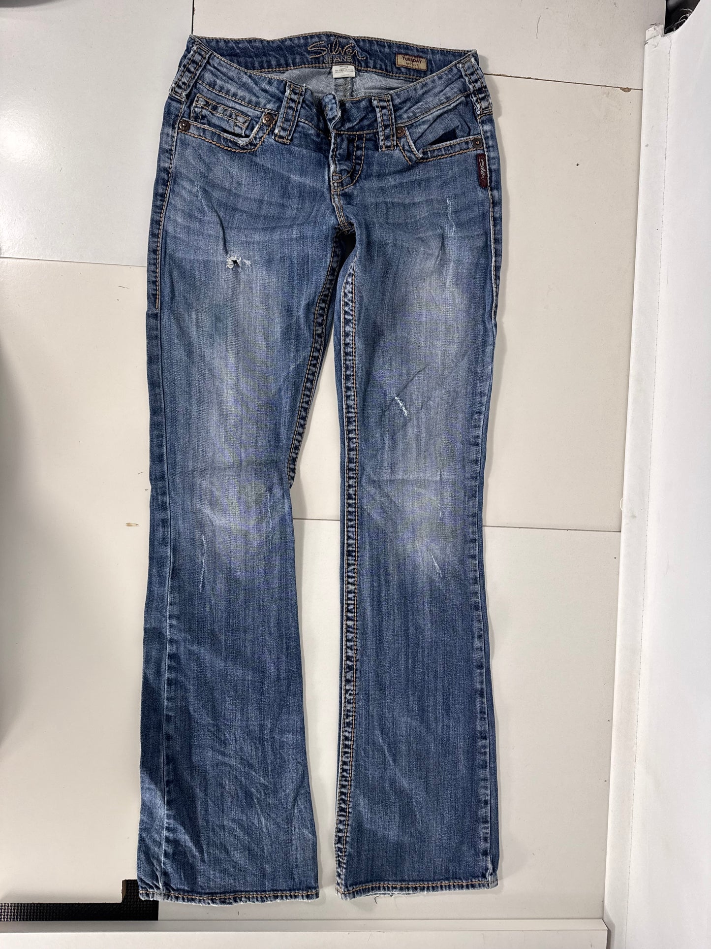 Lågmidjade jeans stl: S