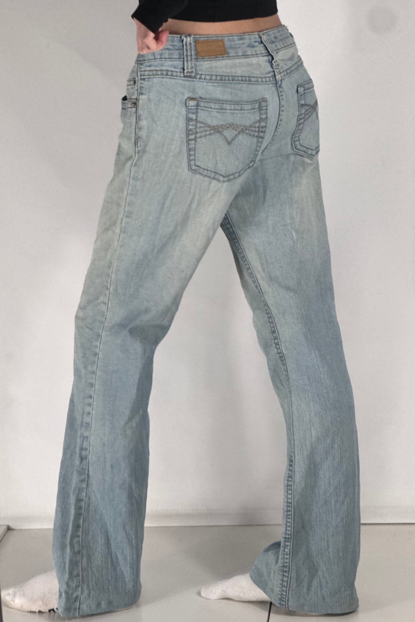 Lågmidjade jeans stl: M