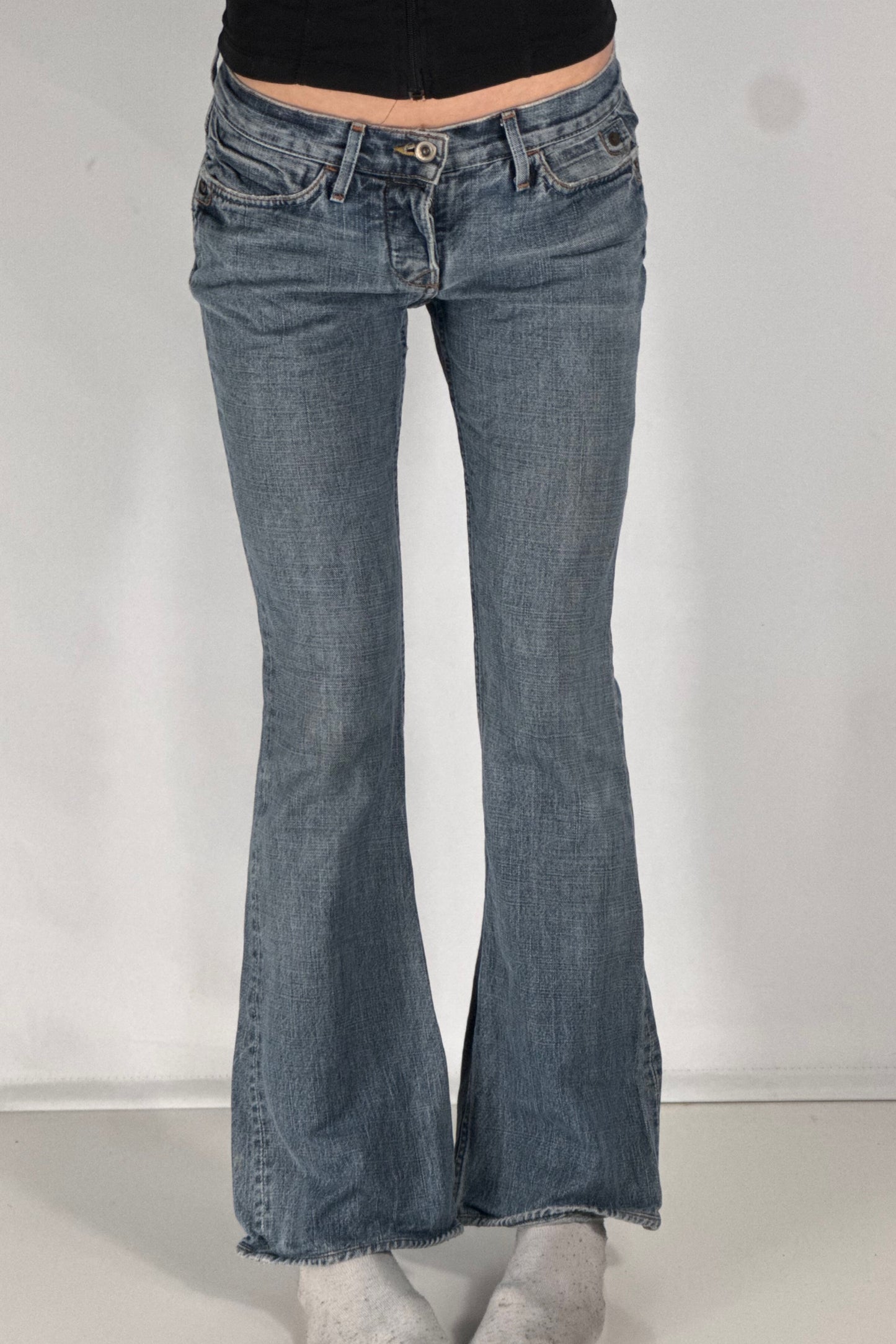 Lågmidjade jeans stl: XS