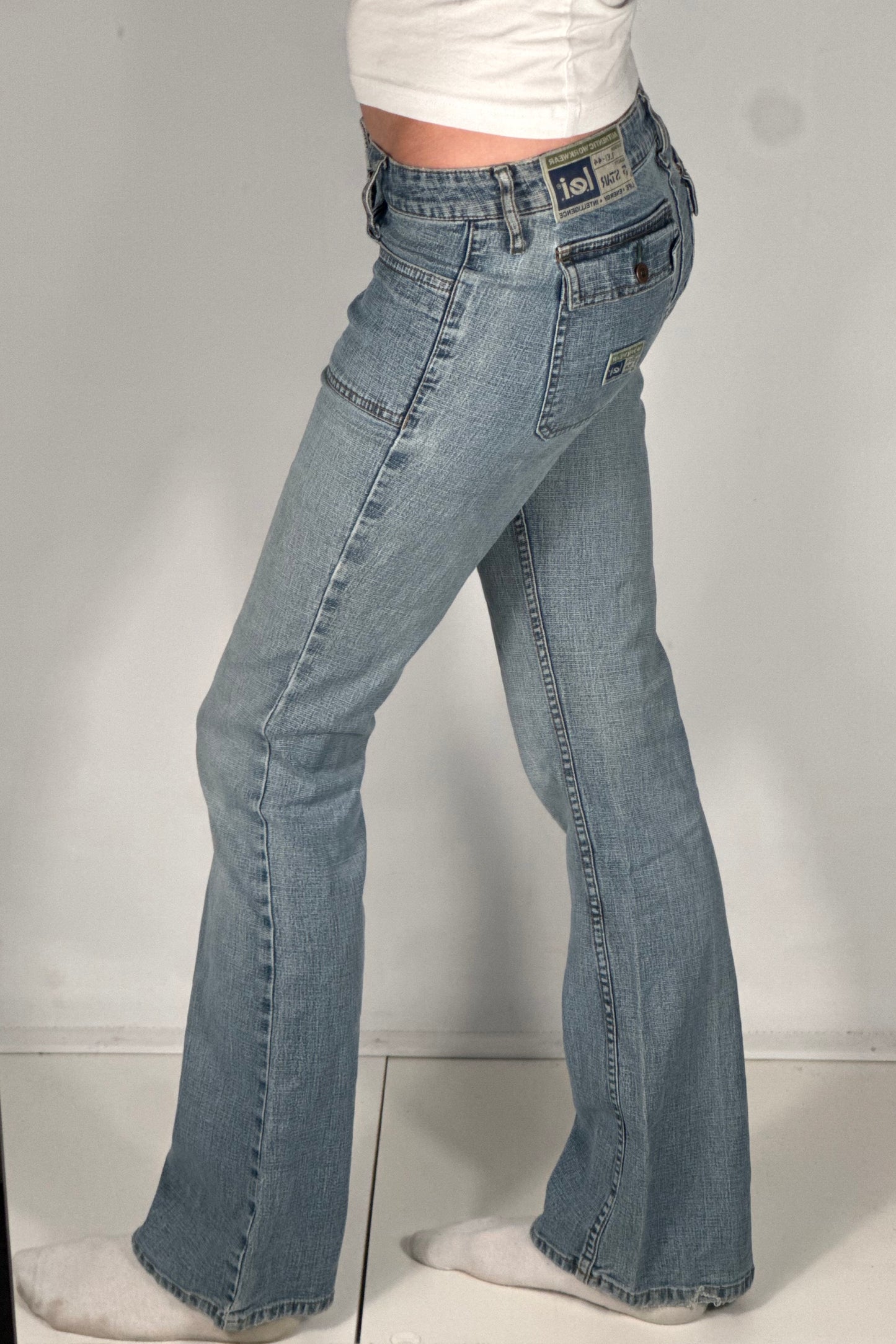 Lågmidjade jeans stl: XS