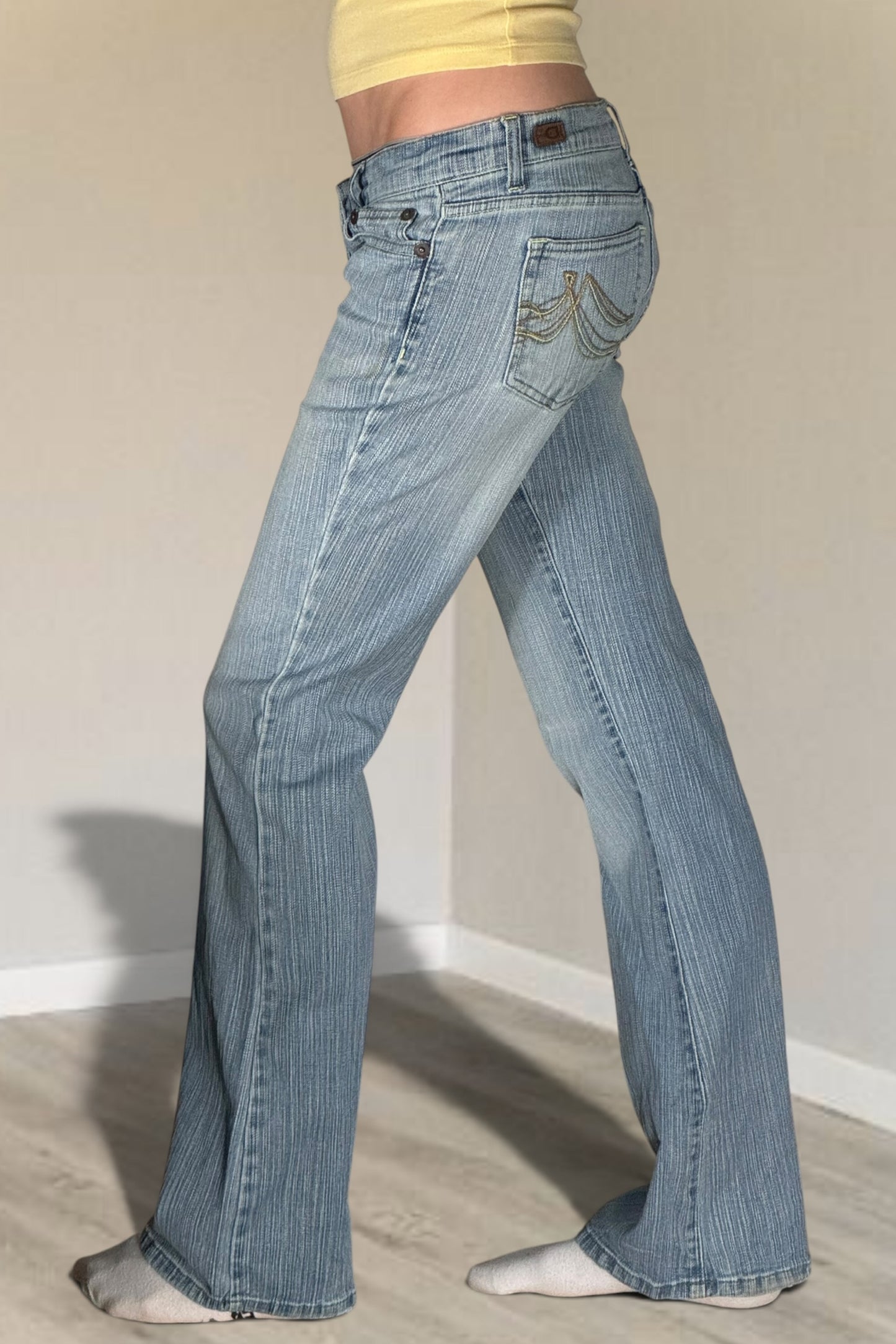 Lågmidjade jeans stl: XS