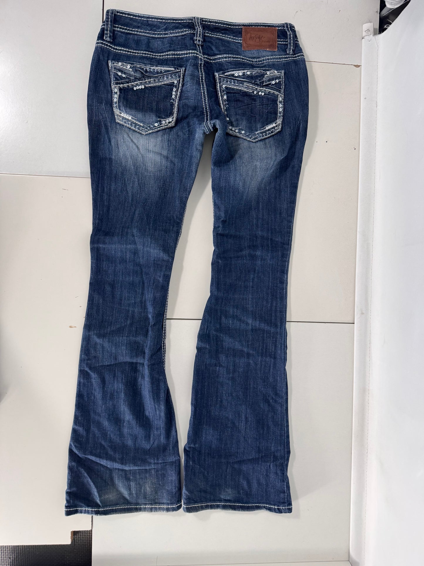 Lågmidjade jeans stl: S