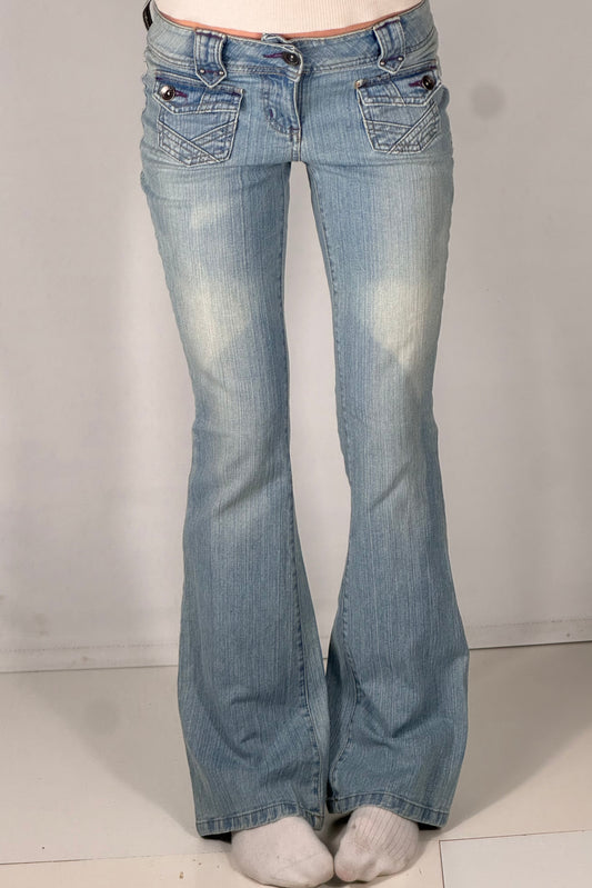 Lågmidjade jeans stl: XS