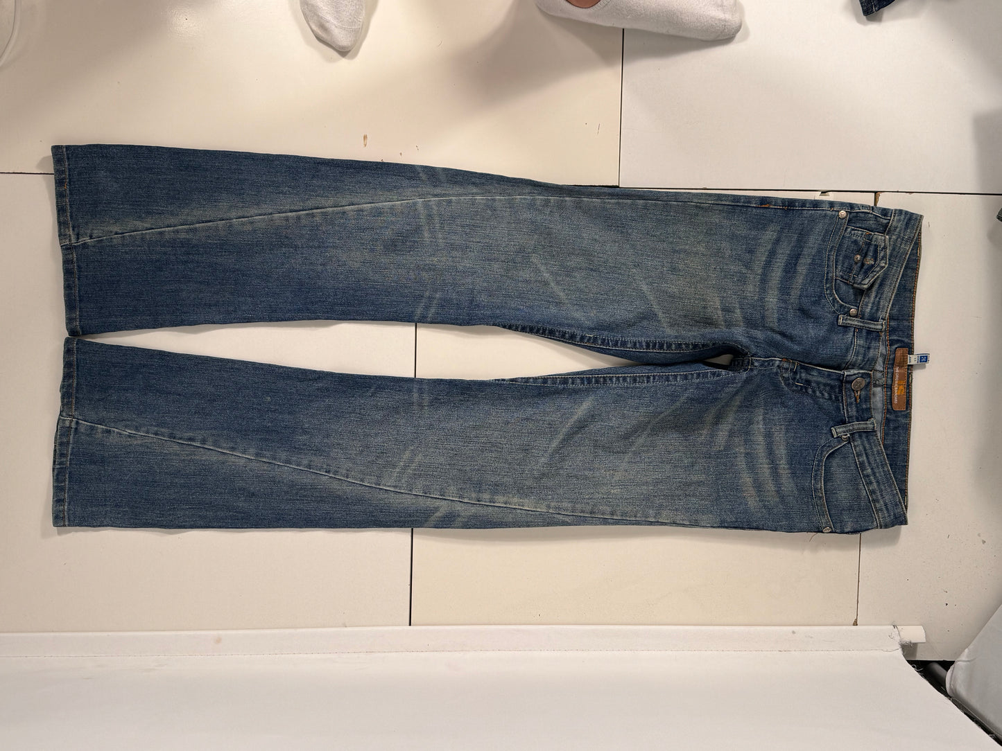 Lavt-sittende jeans str: XS