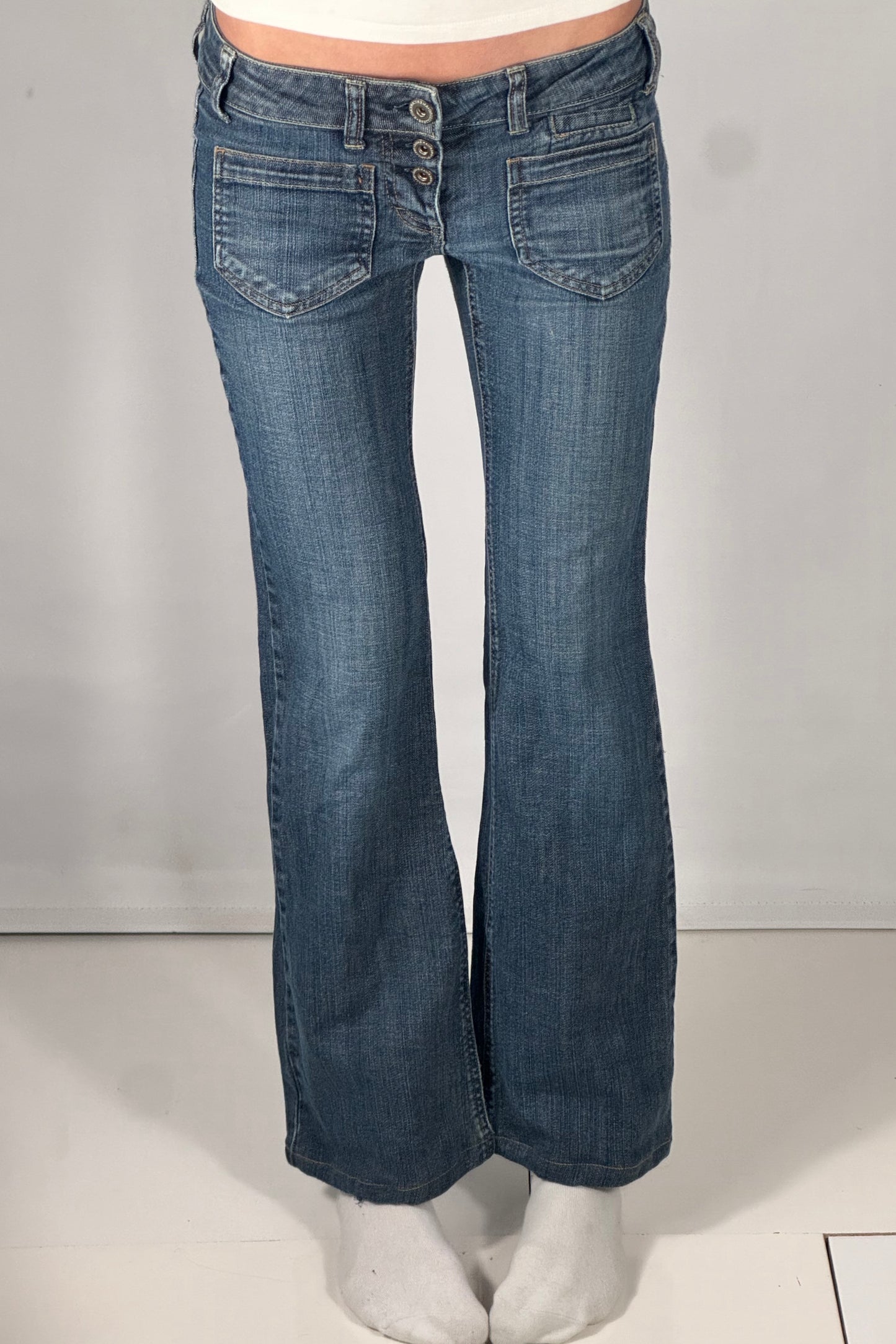 Lågmidjade jeans stl: XS