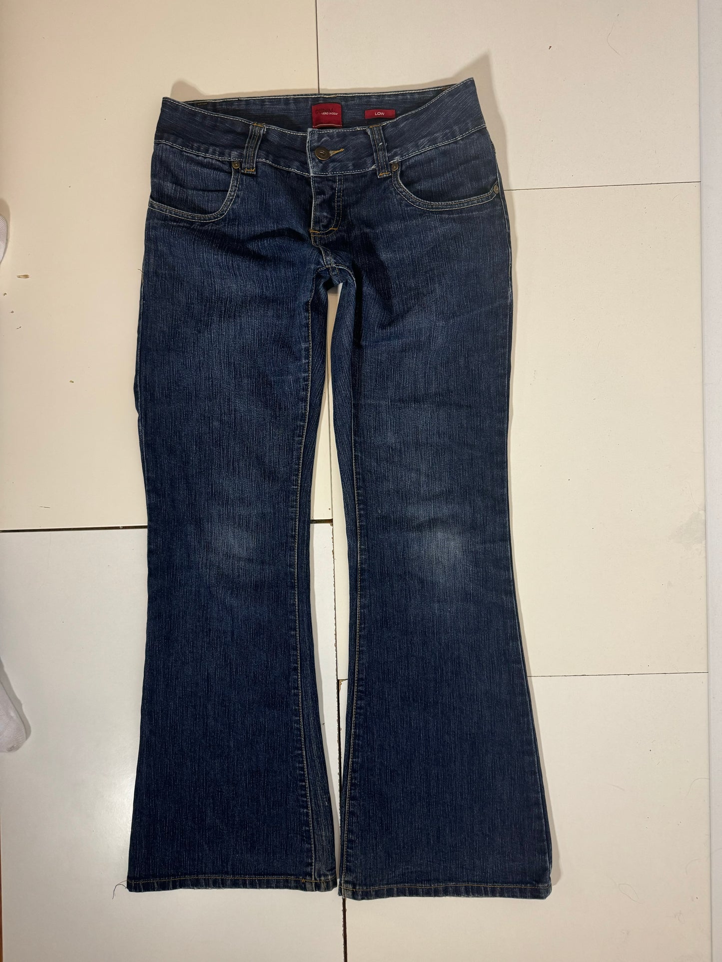 Lågmidjade jeans stl: S