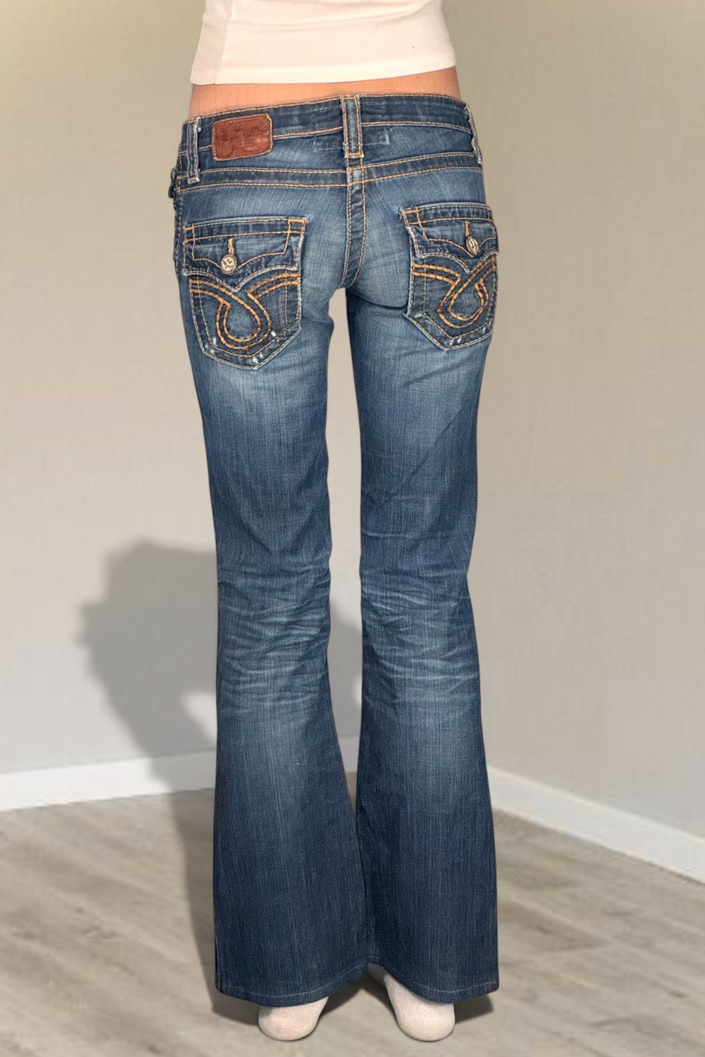 Lågmidjade jeans stl: XS