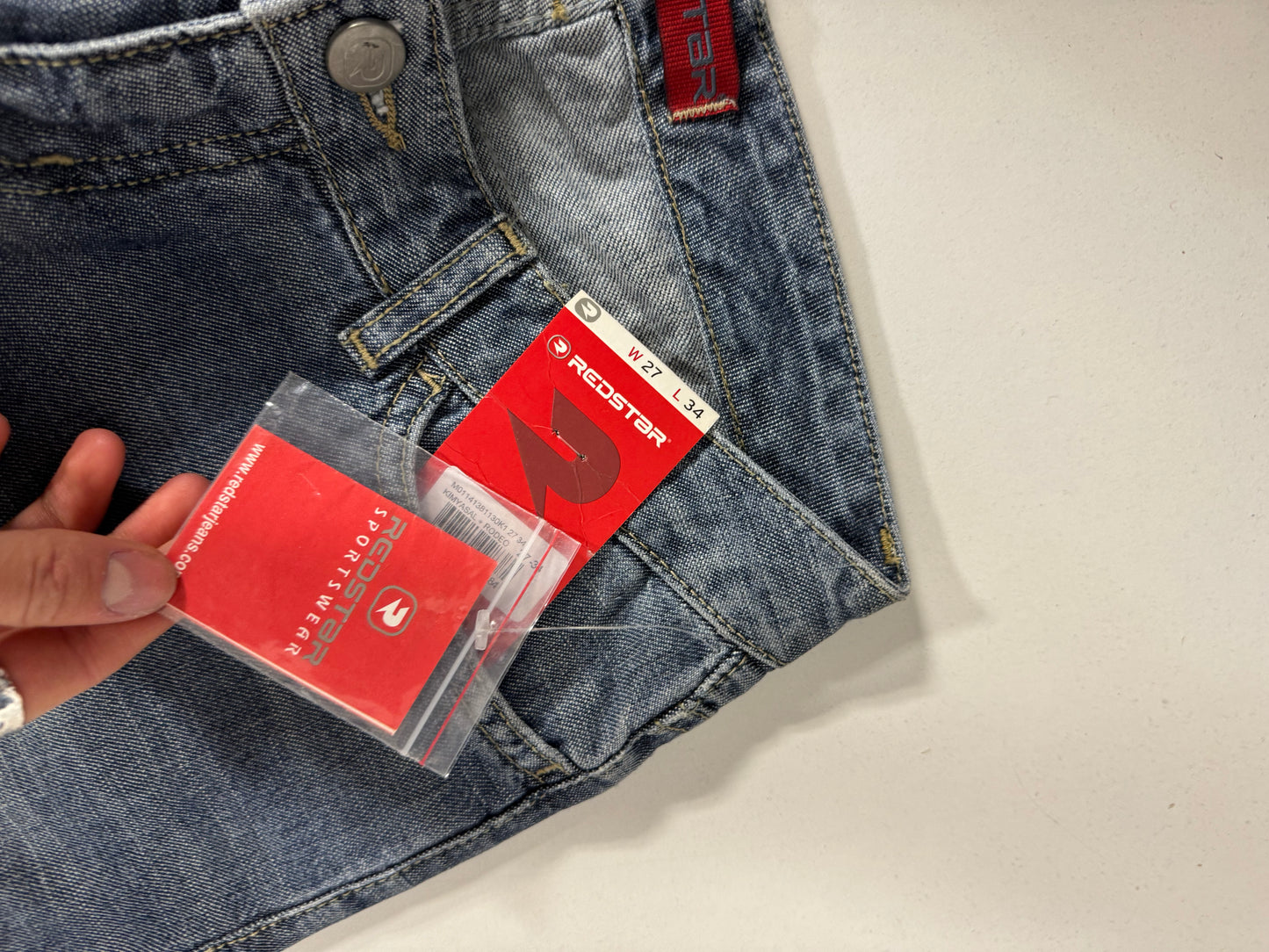 Lågmidjade jeans stl: XS