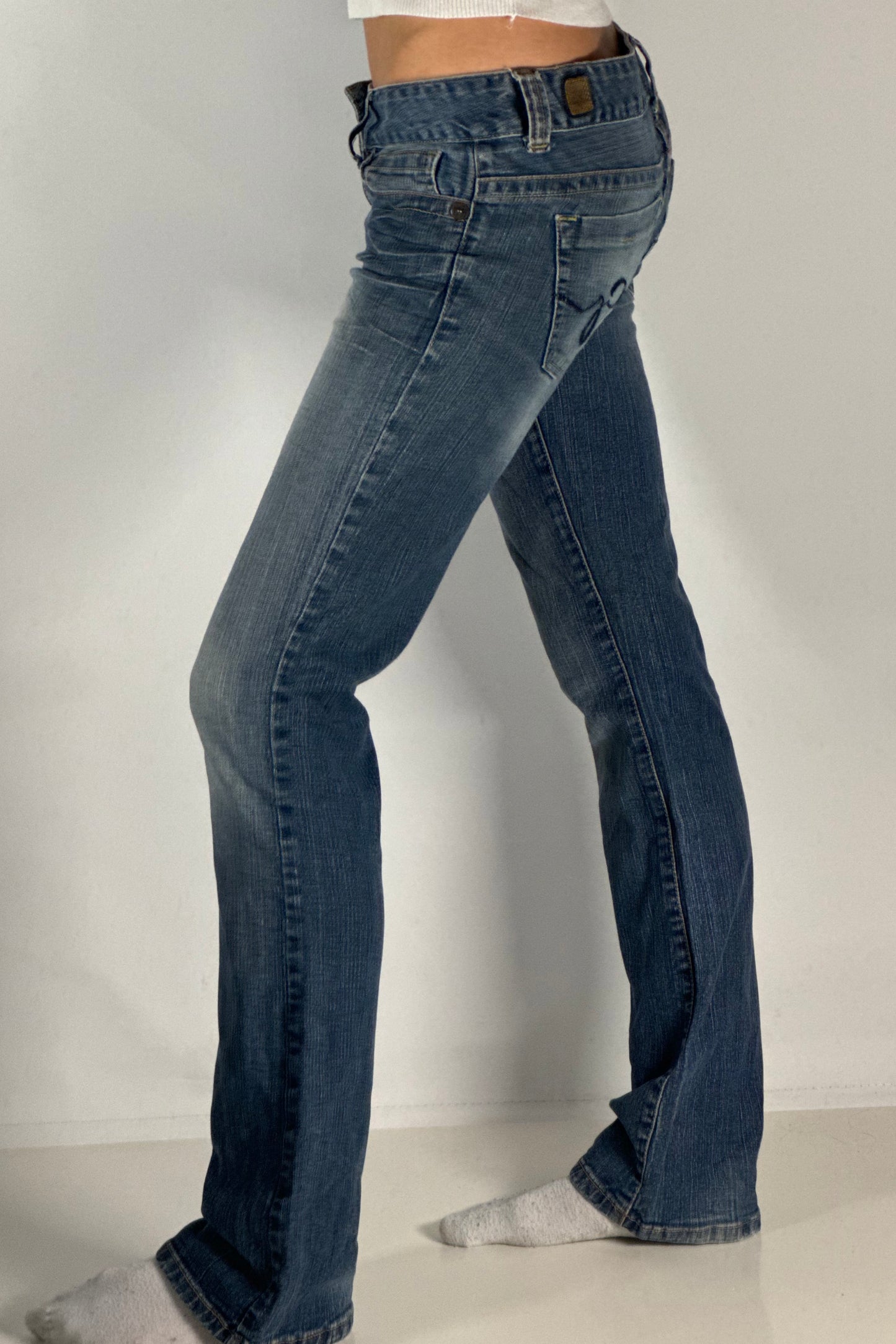Lågmidjade jeans stl: XS/S