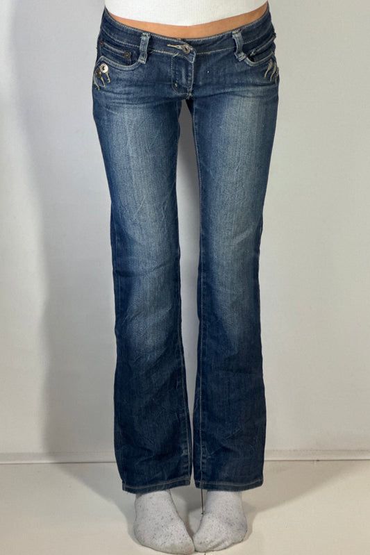 Lågmidjade jeans stl: XS