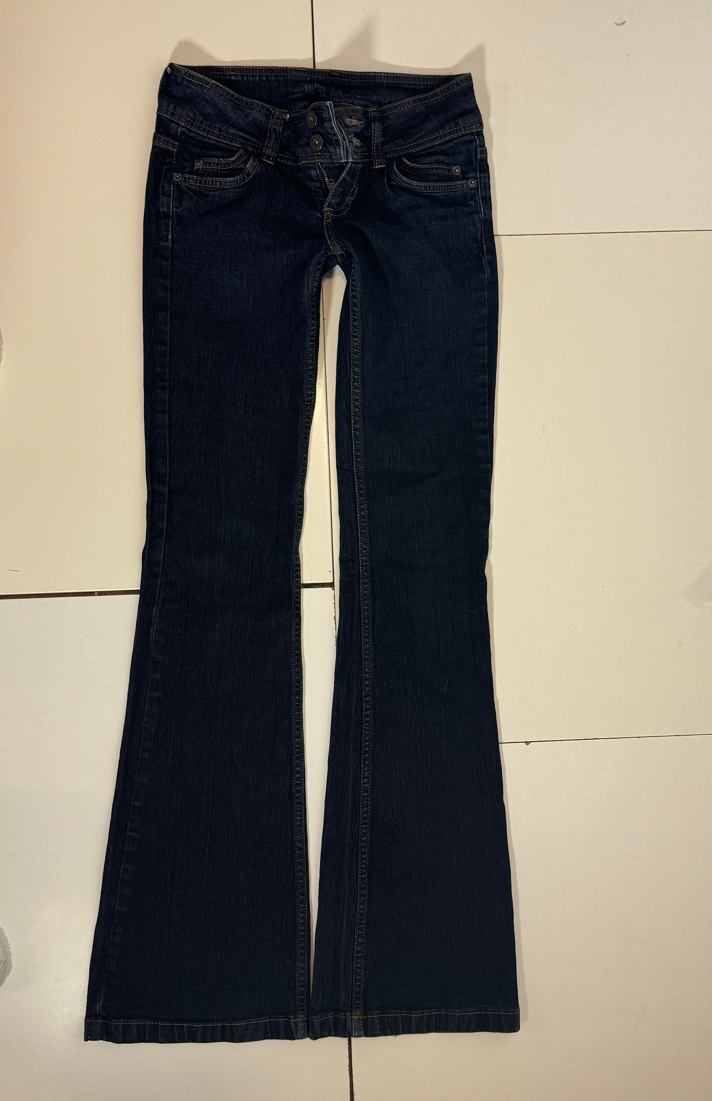 Lågmidjade jeans stl: XXS