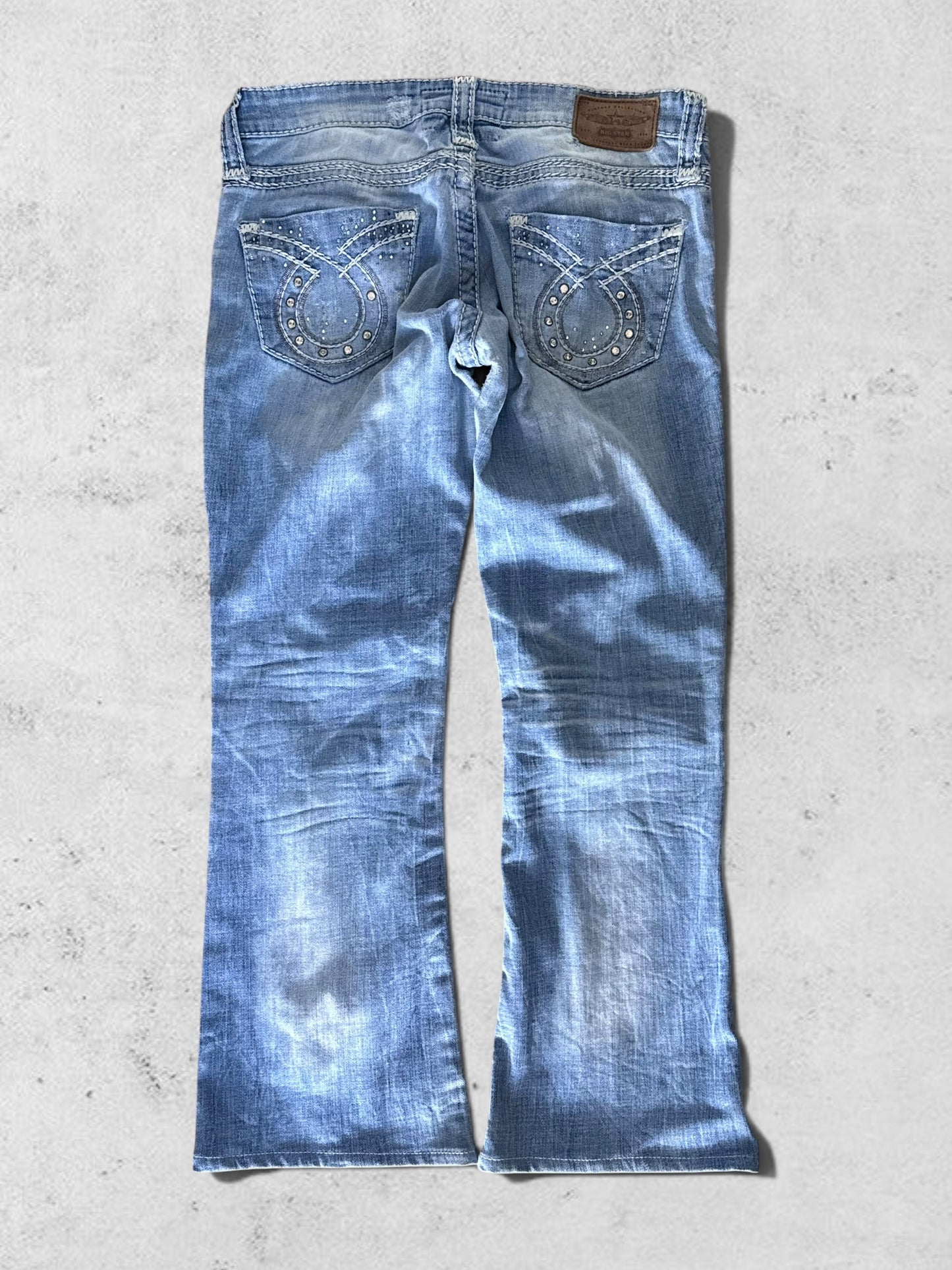 Lågmidjade jeans stl: S