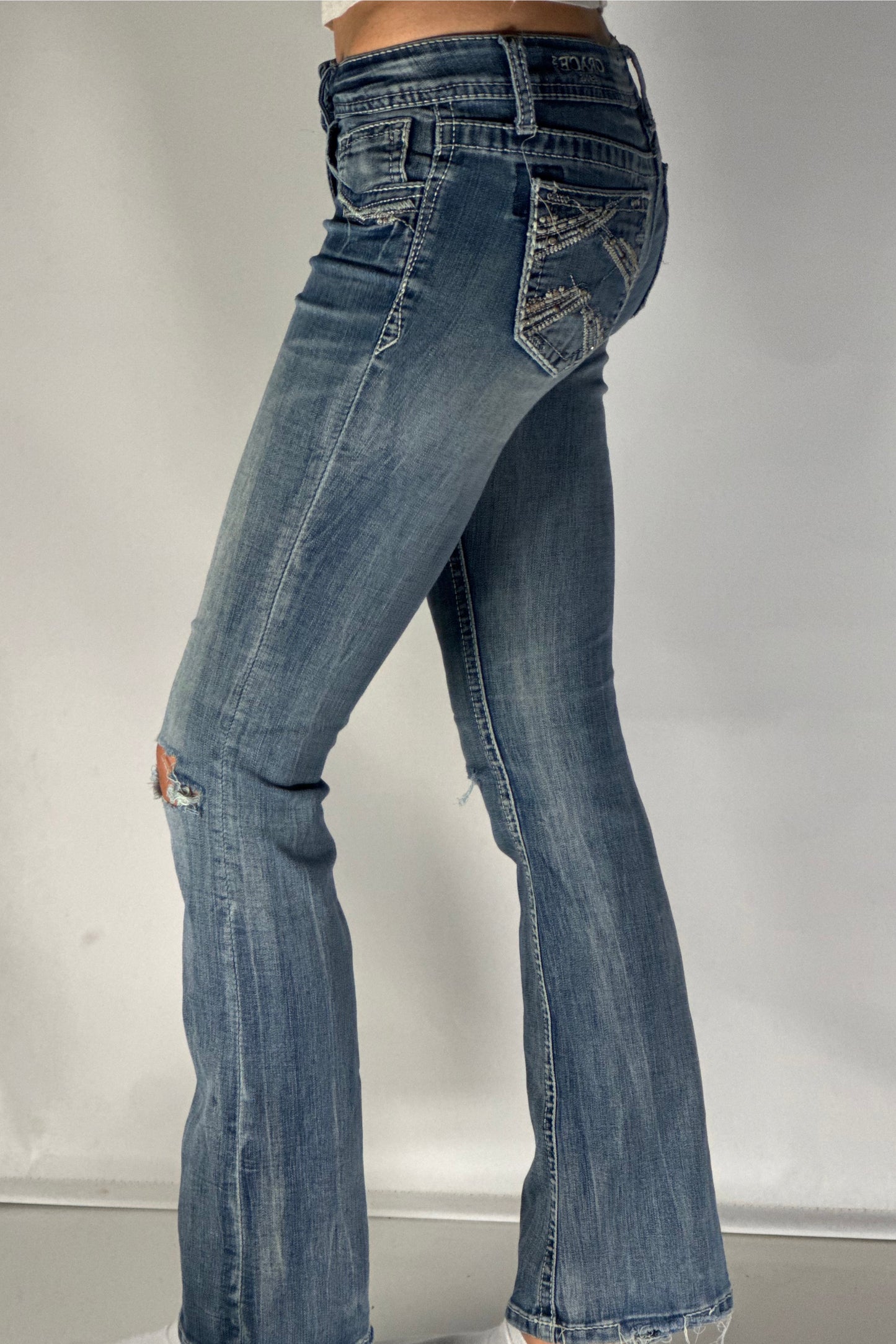 Lågmidjade jeans stl: XXS