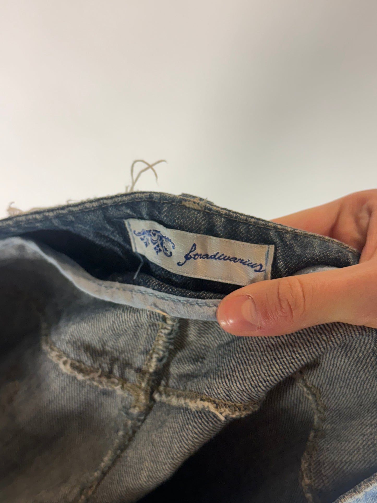Lågmidjade jeans stl: S