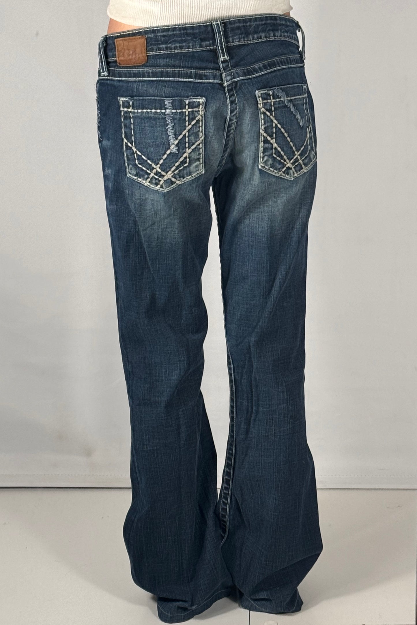 Lågmidjade jeans stl: S