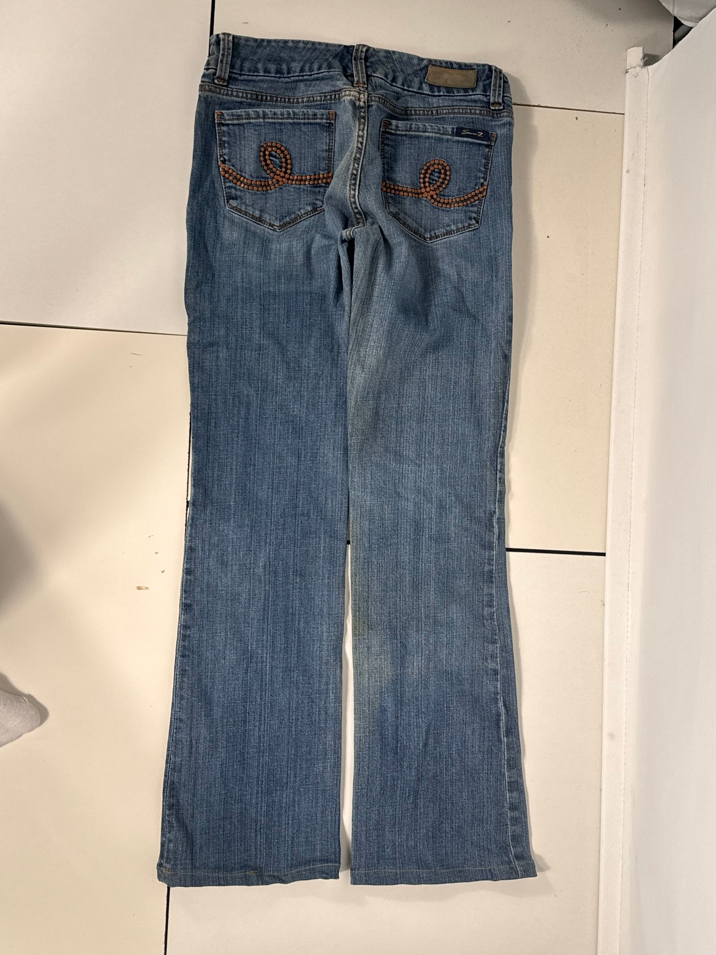 Lågmidjade jeans stl: XS