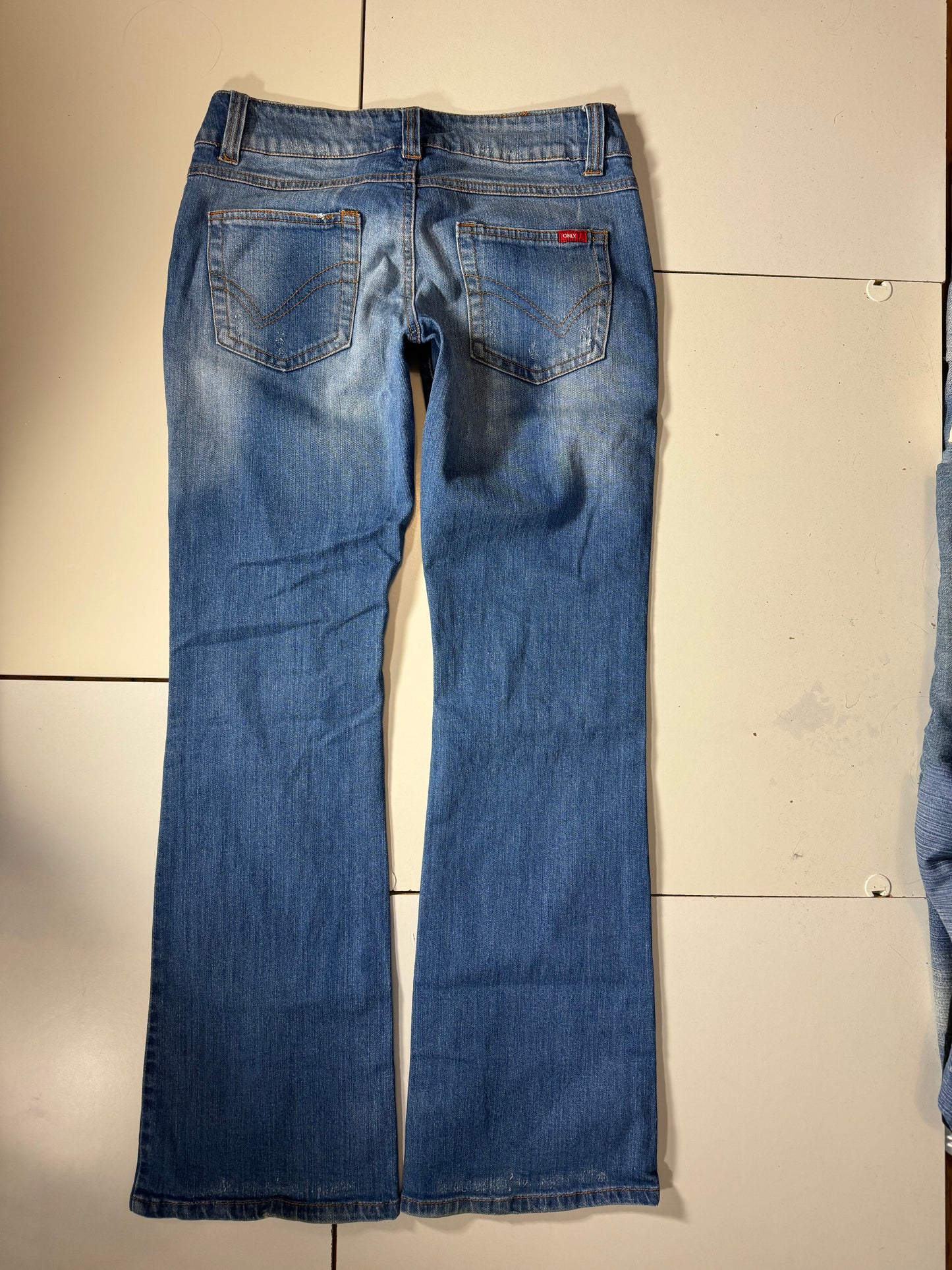 Lågmidjade jeans stl: S