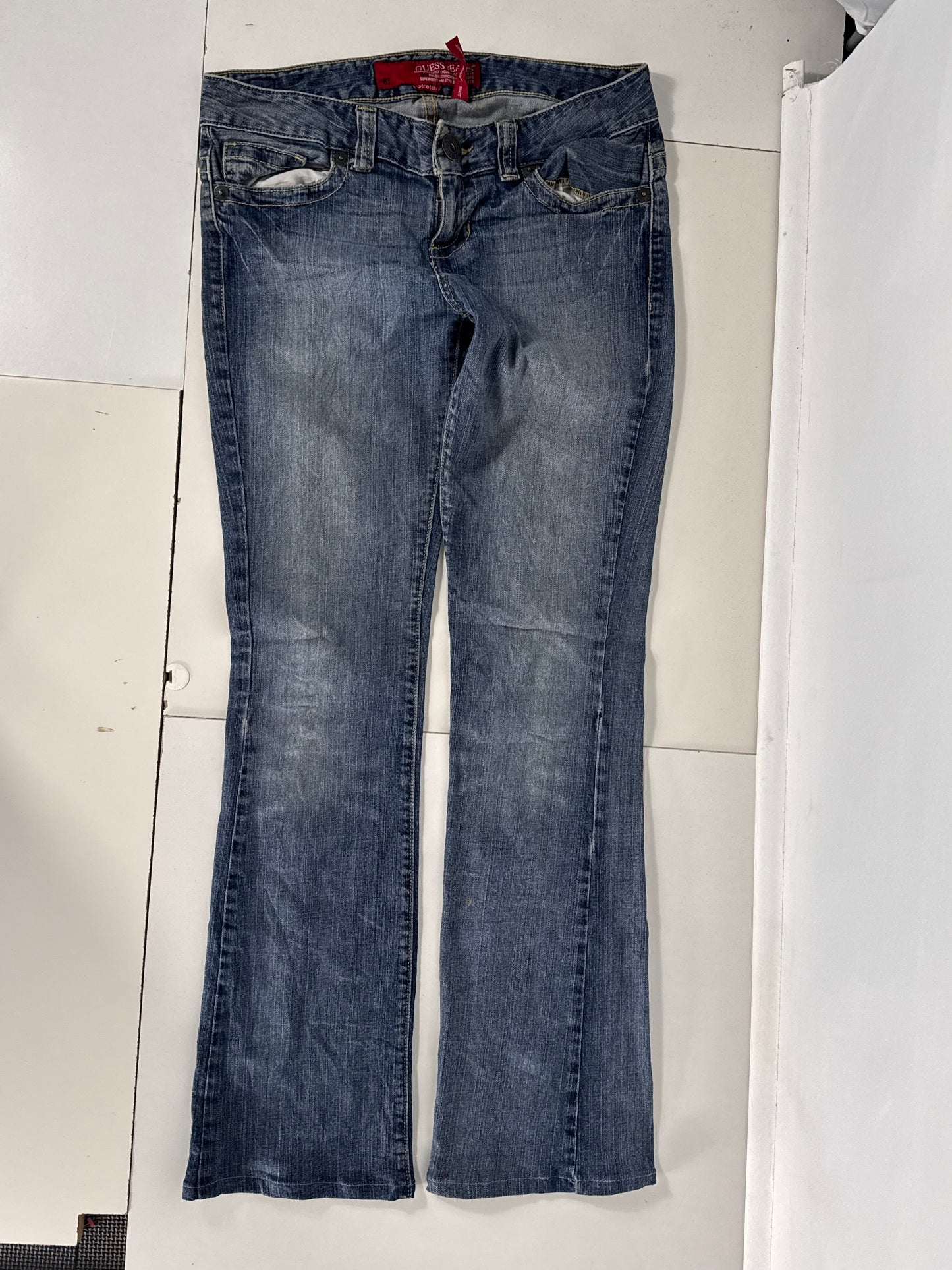 Lavtaljede jeans str: S