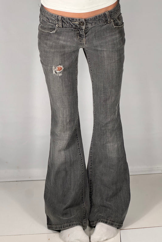 Lavtaljede jeans str: S