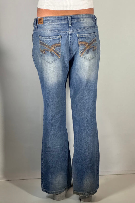Lågmidjade jeans stl: M