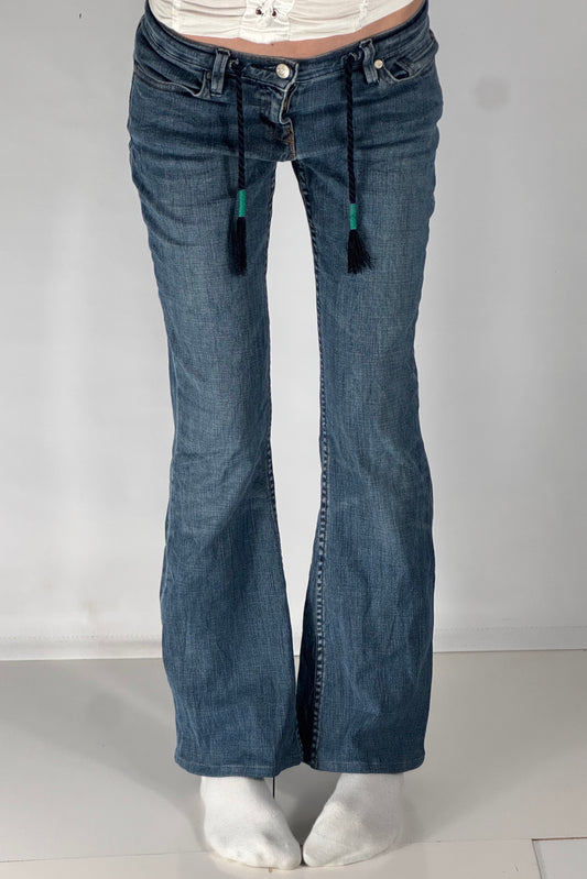 Lågmidjade jeans stl: XS