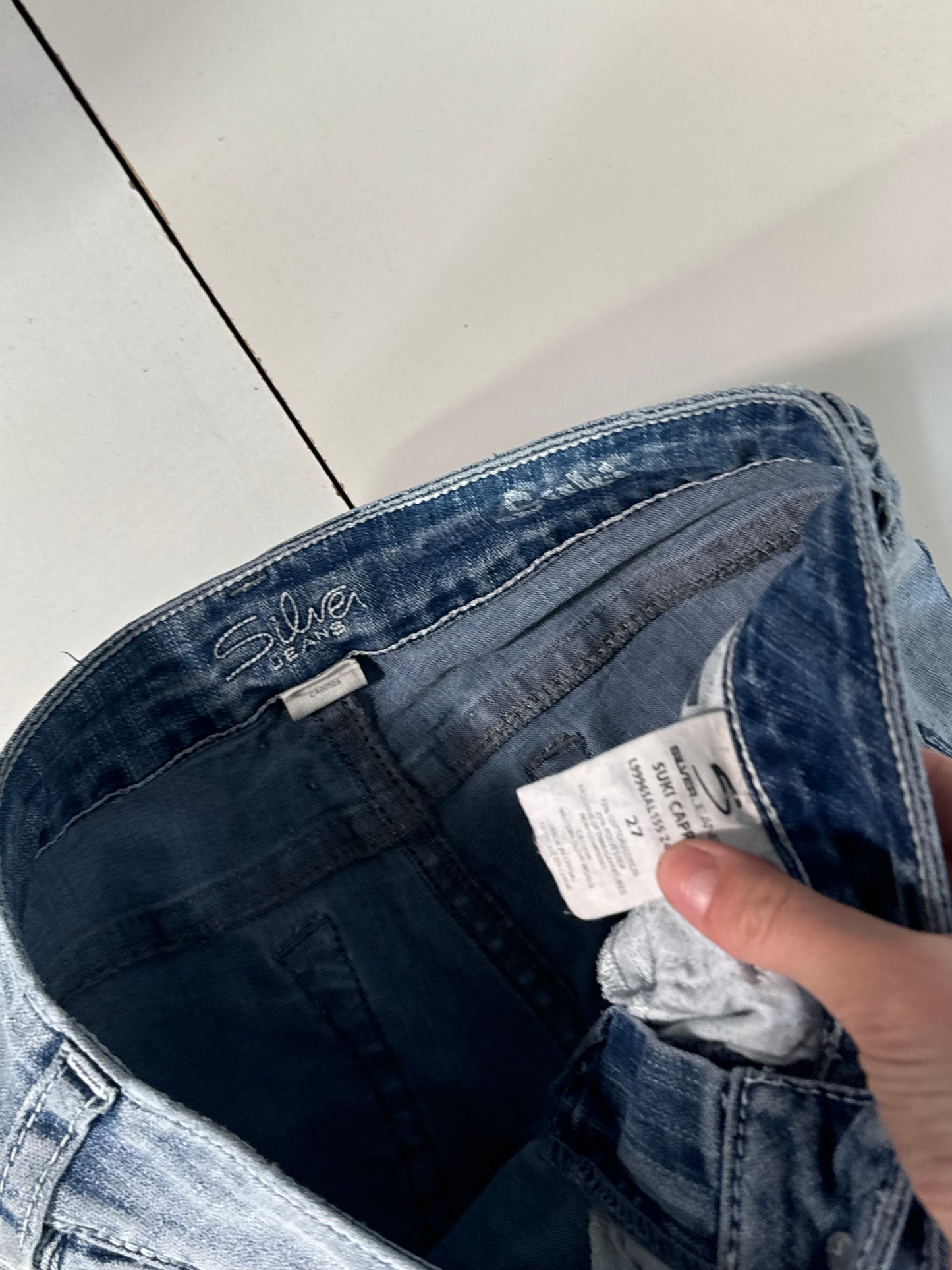 Lågmidjade jeans stl: XS