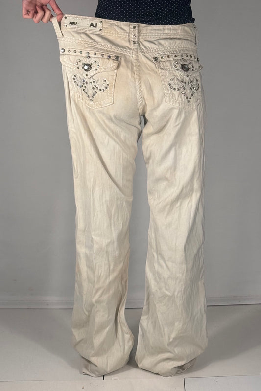 Lågmidjade jeans stl: L