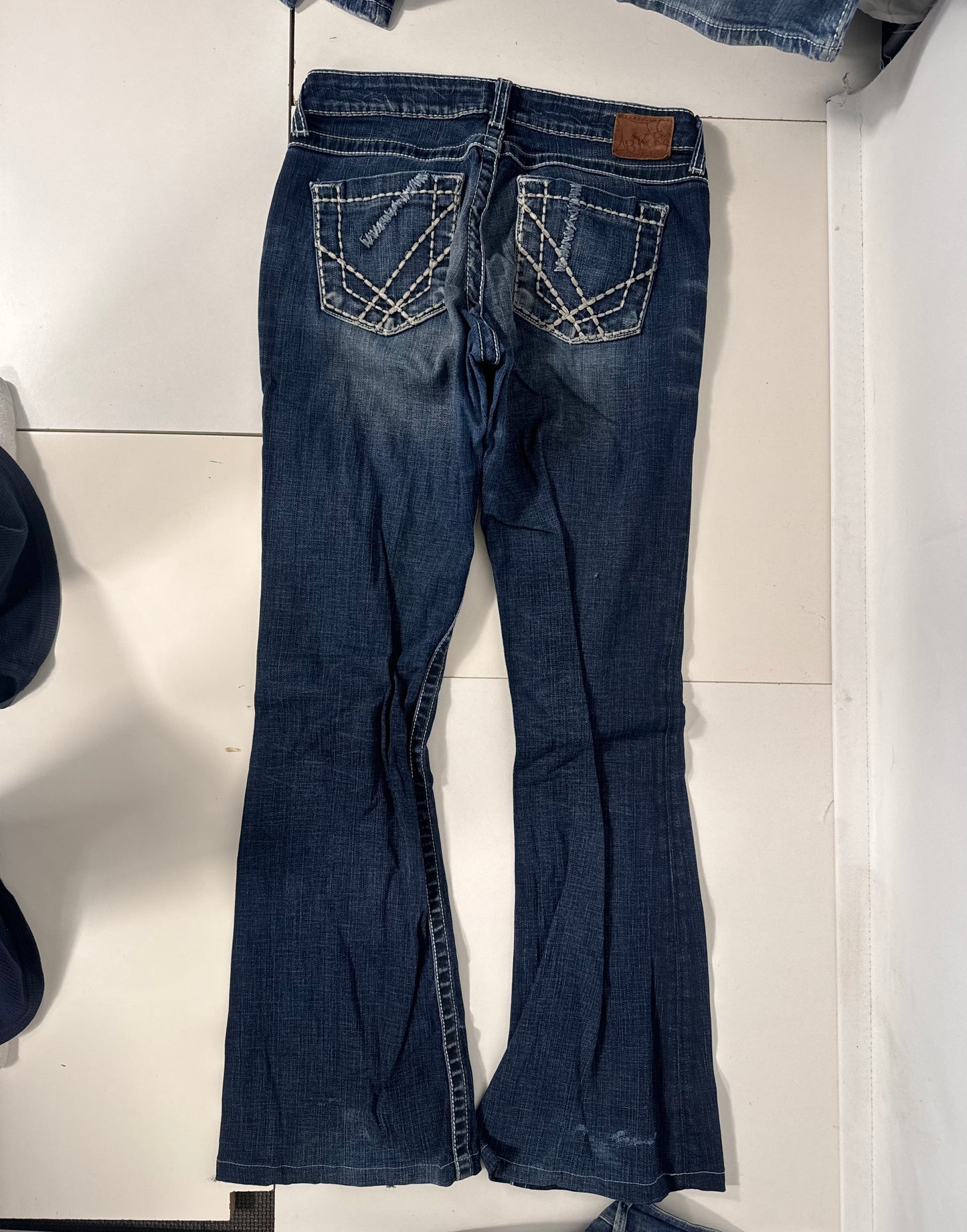 Lågmidjade jeans stl: S