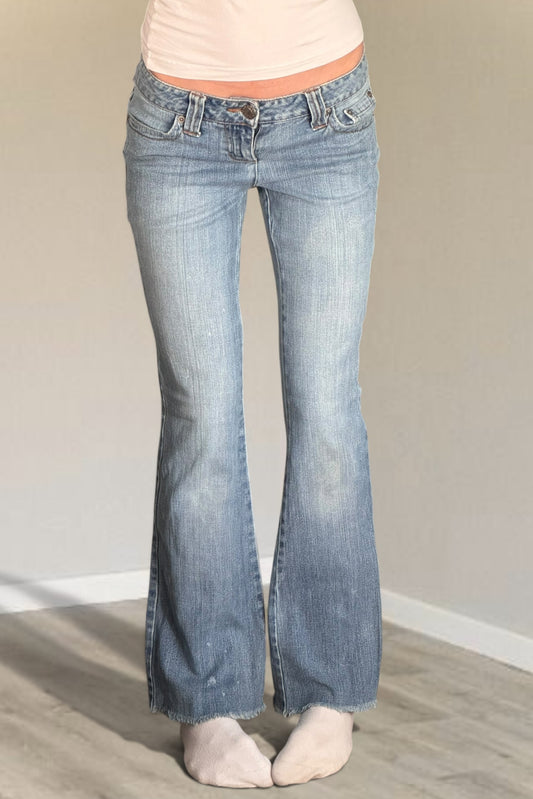Lågmidjade jeans stl: XS