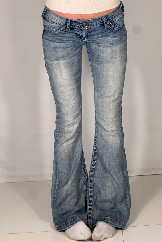 Lågmidjade jeans stl: XS