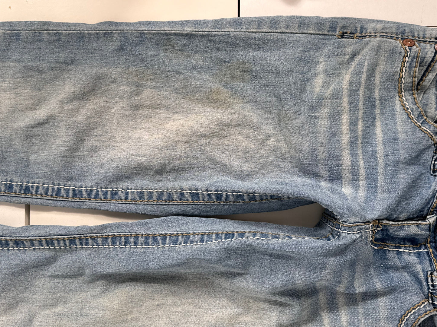 Lavtaljede jeans str: S