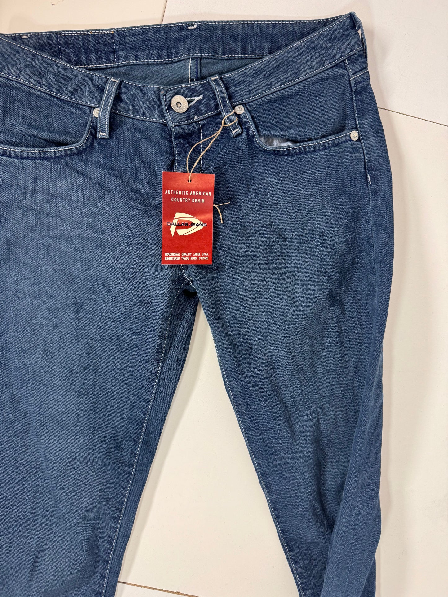 Lågmidjade jeans stl: XXS (W26/L34)