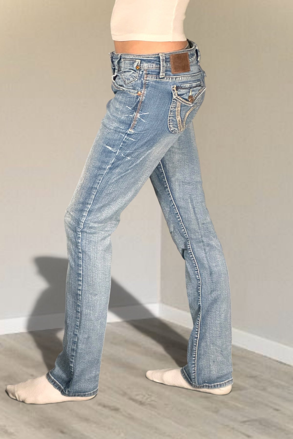 Lågmidjade jeans stl: XS