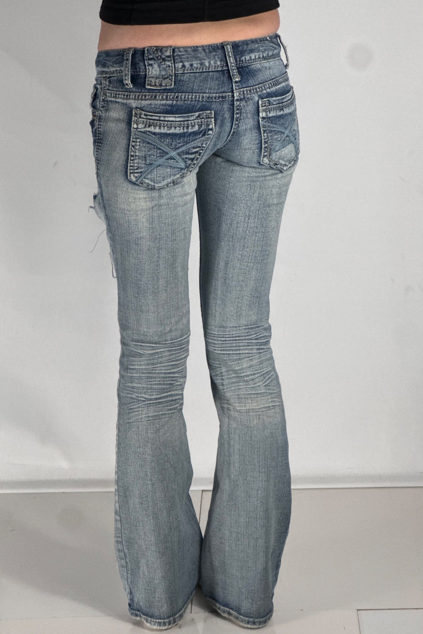 Lågmidjade jeans stl: XXS