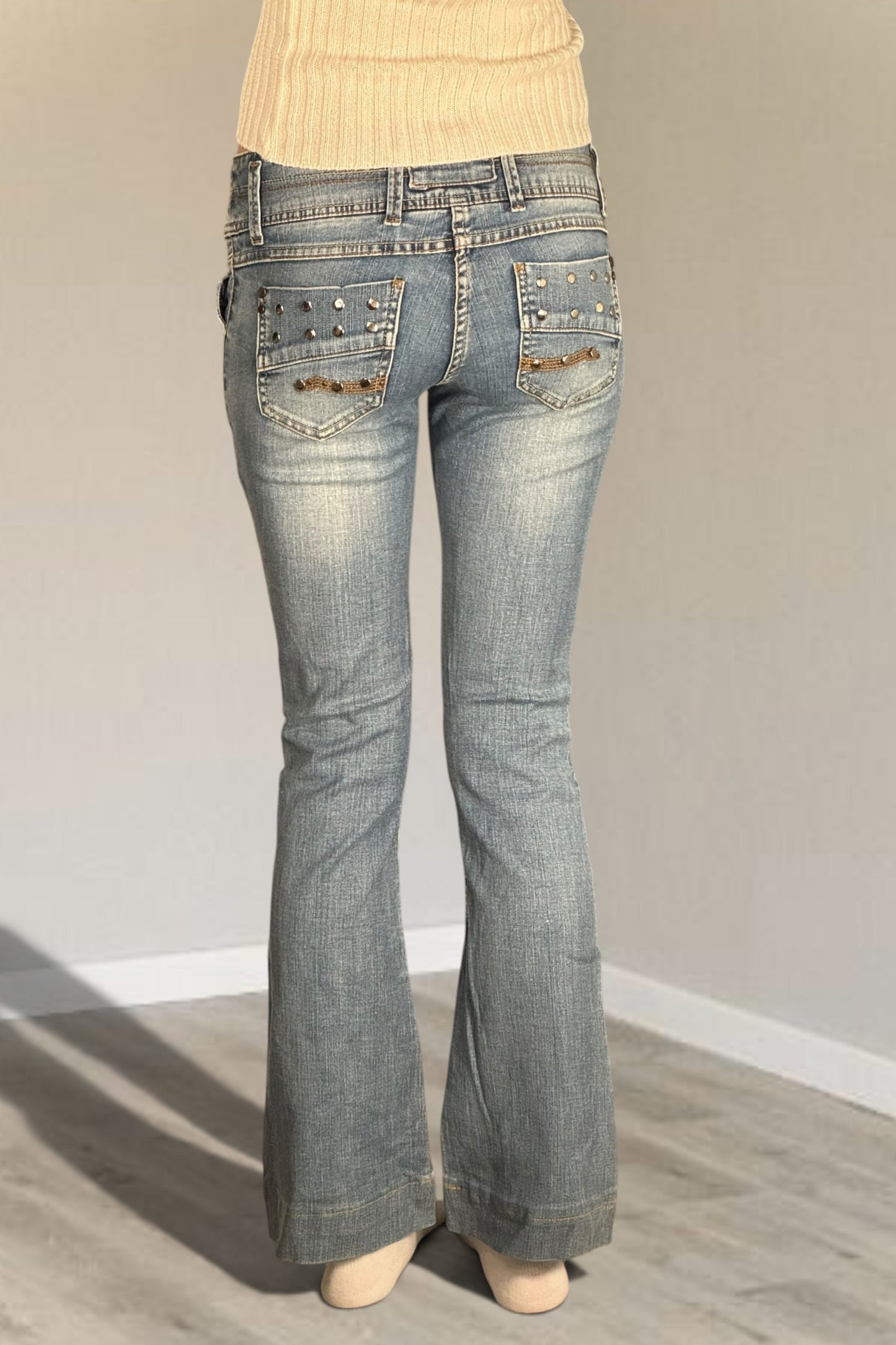 Lågmidjade jeans stl: XS