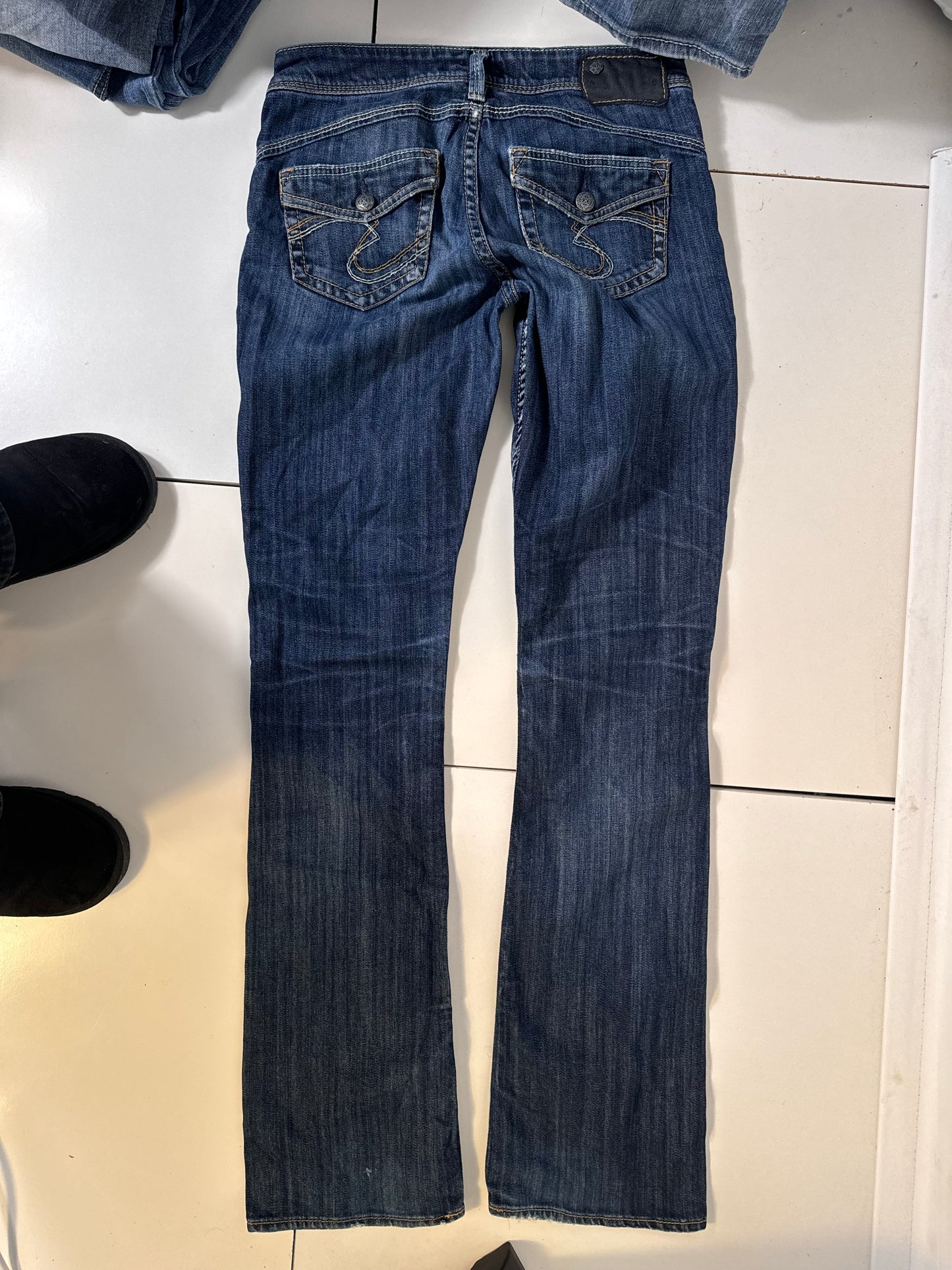 Lågmidjade jeans stl: XS