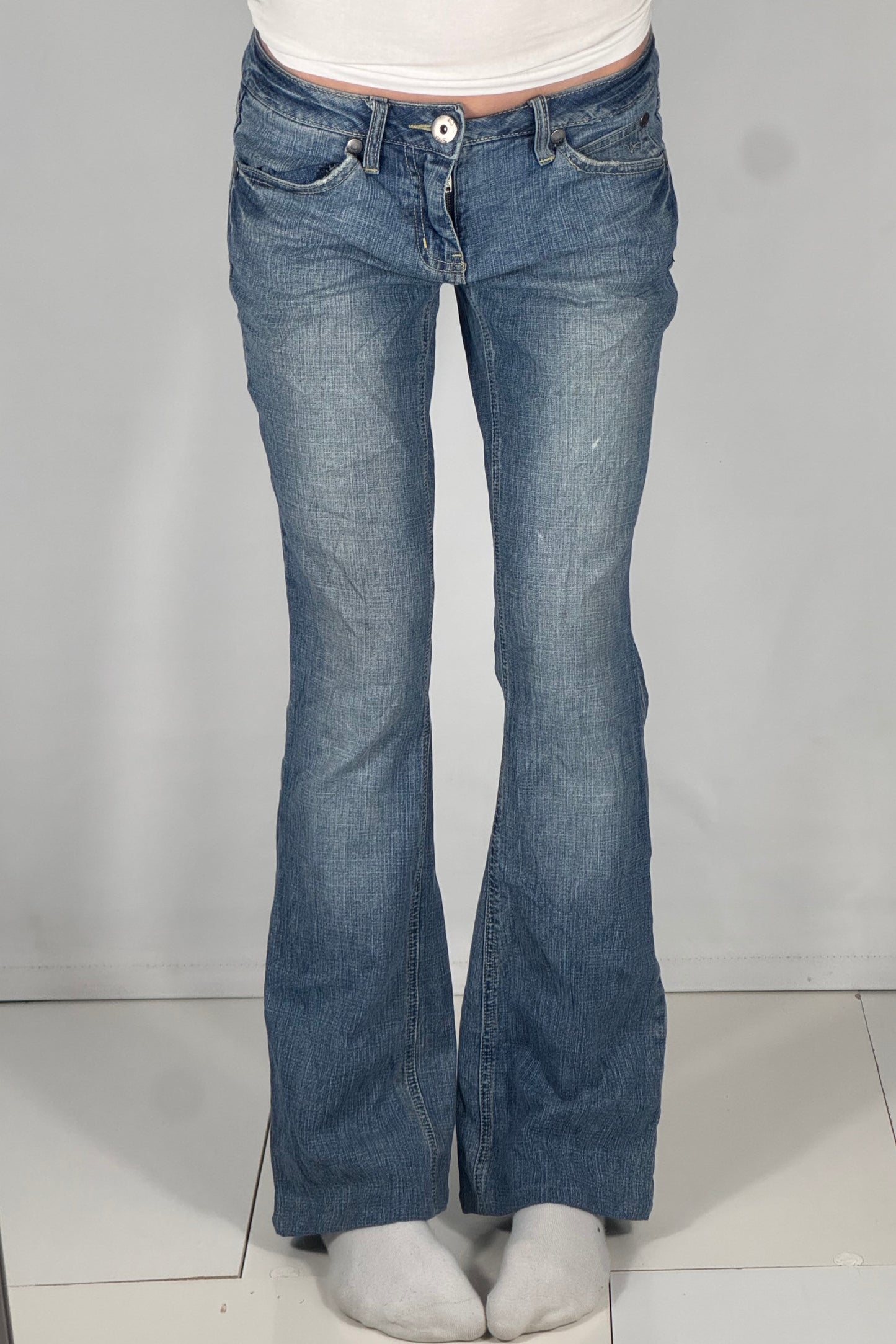 Lågmidjade jeans stl: XS
