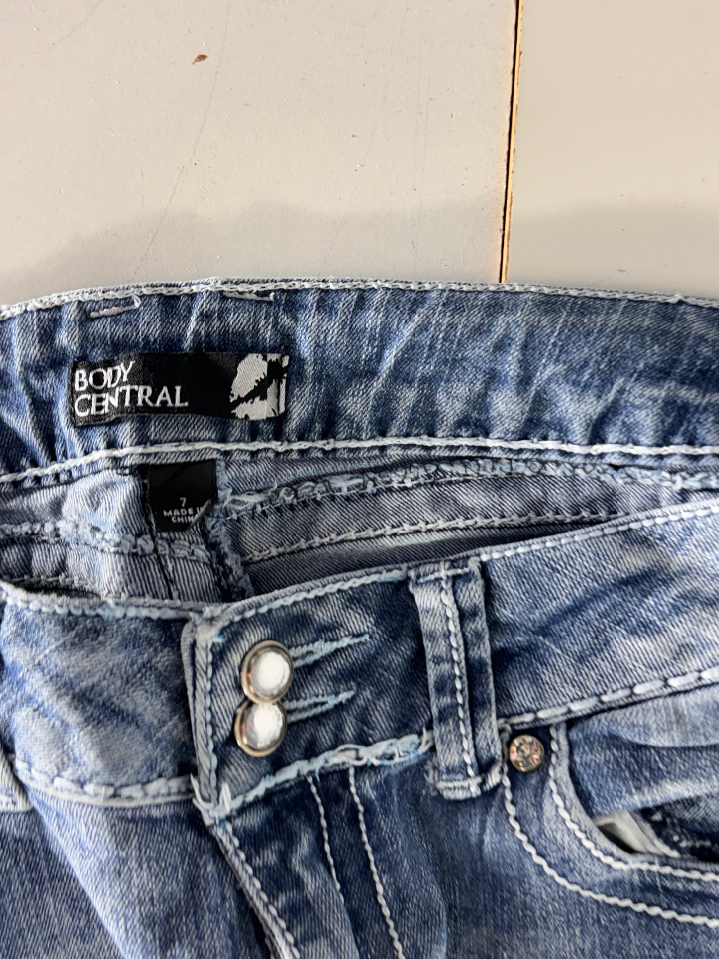 Lågmidjade jeans stl: S