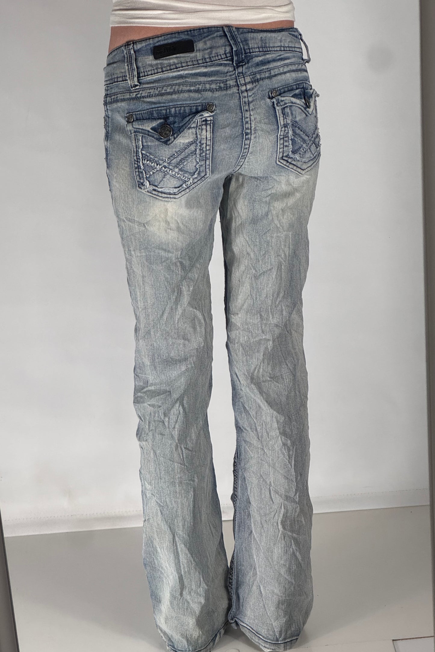 Lågmidjade jeans stl: XS