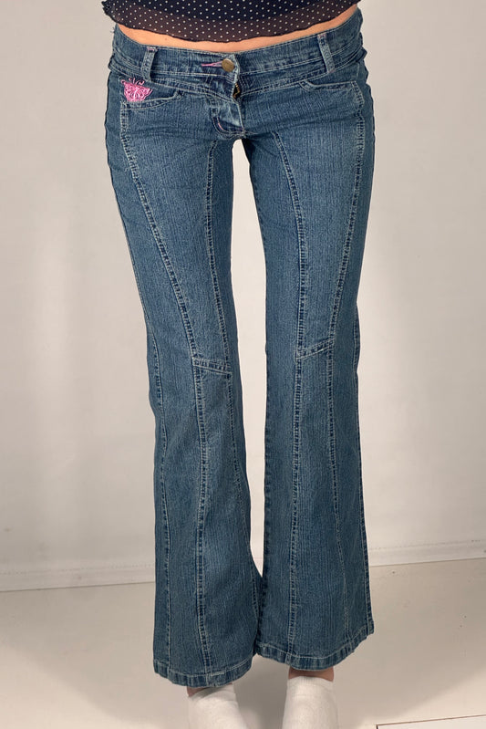 Lågmidjade jeans stl: XXS