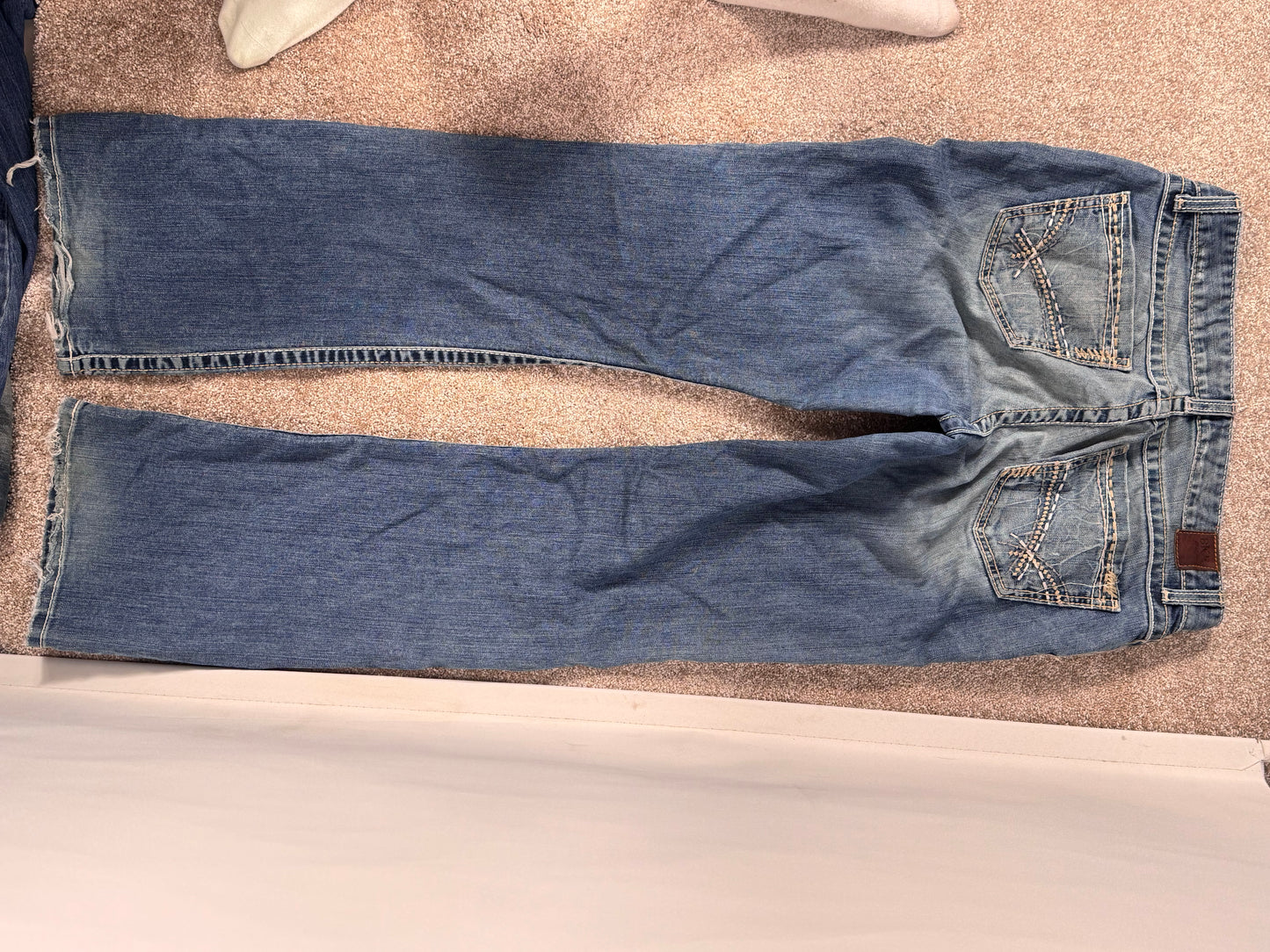 Lågmidjade jeans stl: M