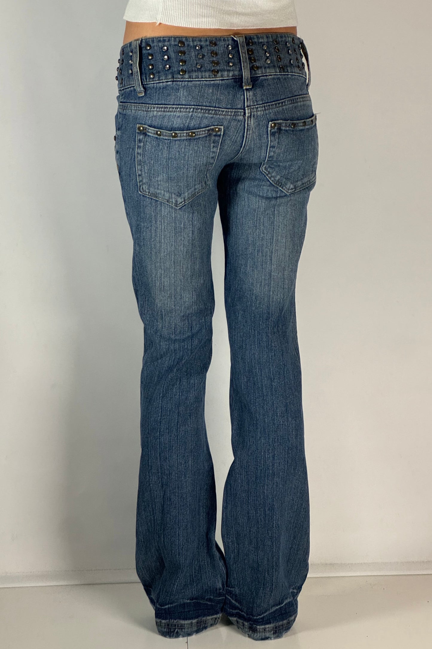 Lågmidjade jeans stl: XS