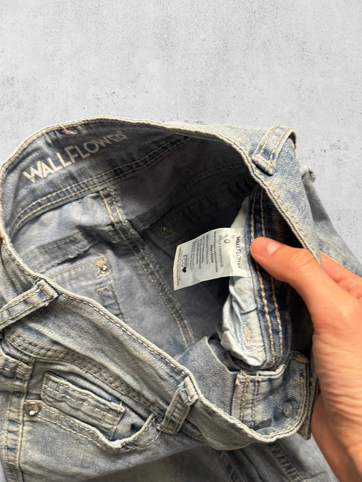 Lågmidjade jeans stl: XXS