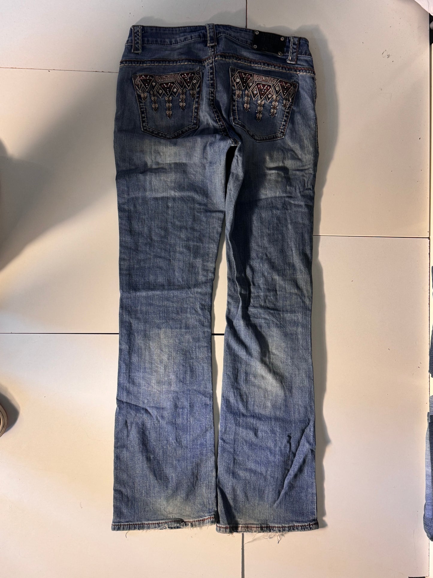 Lågmidjade jeans stl: