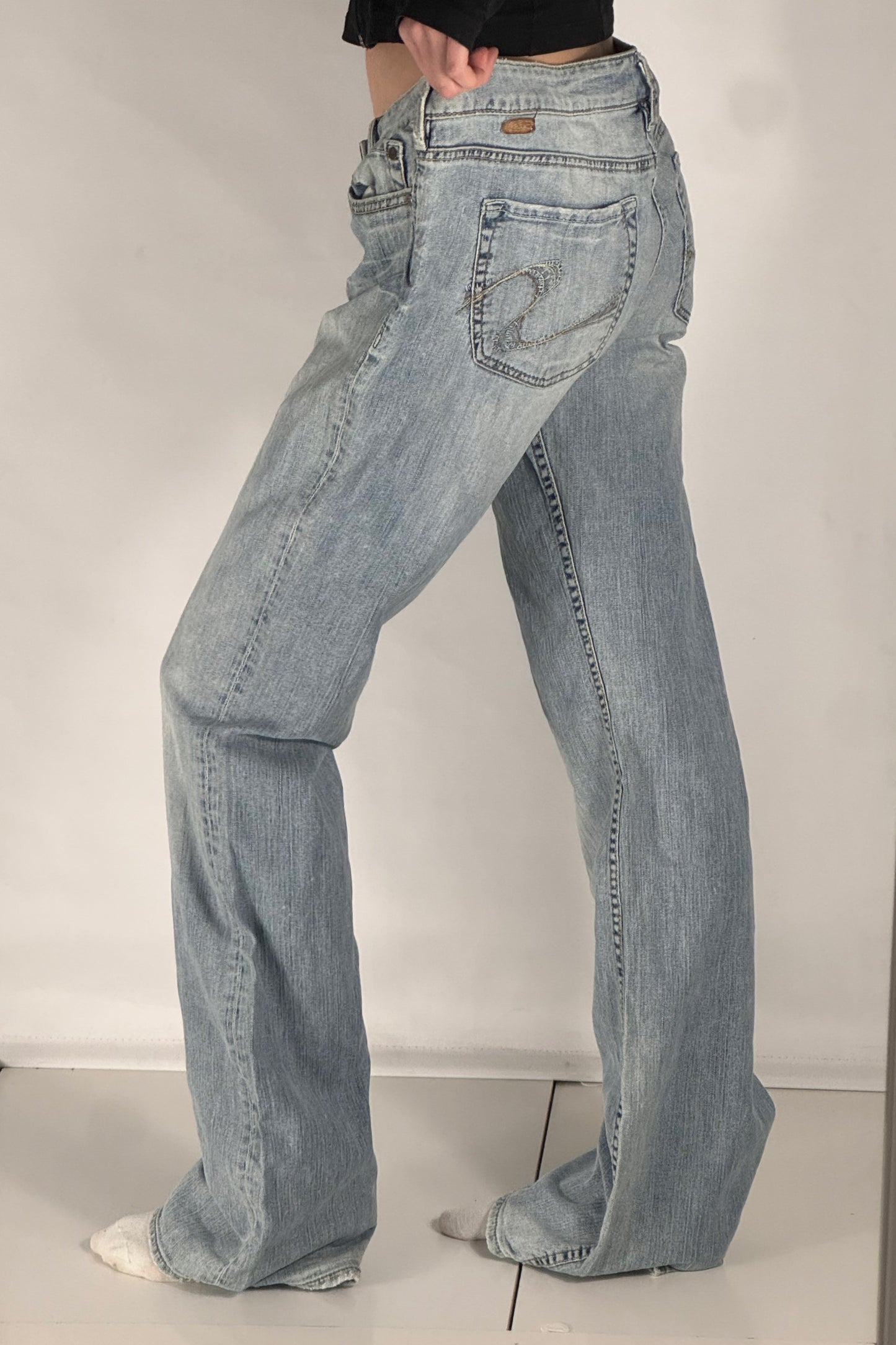 Lågmidjade jeans stl: L