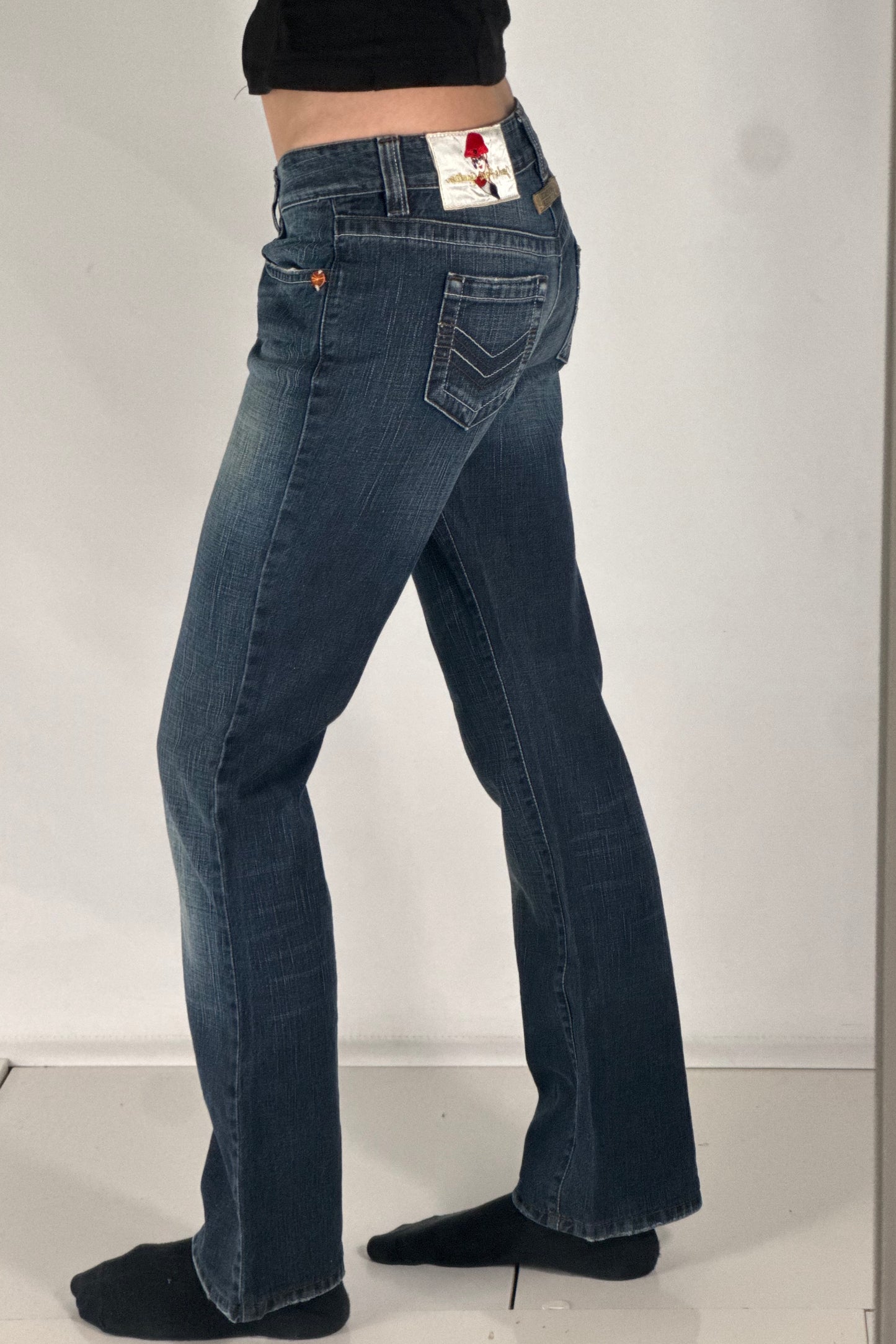 Lågmidjade jeans stl: XS