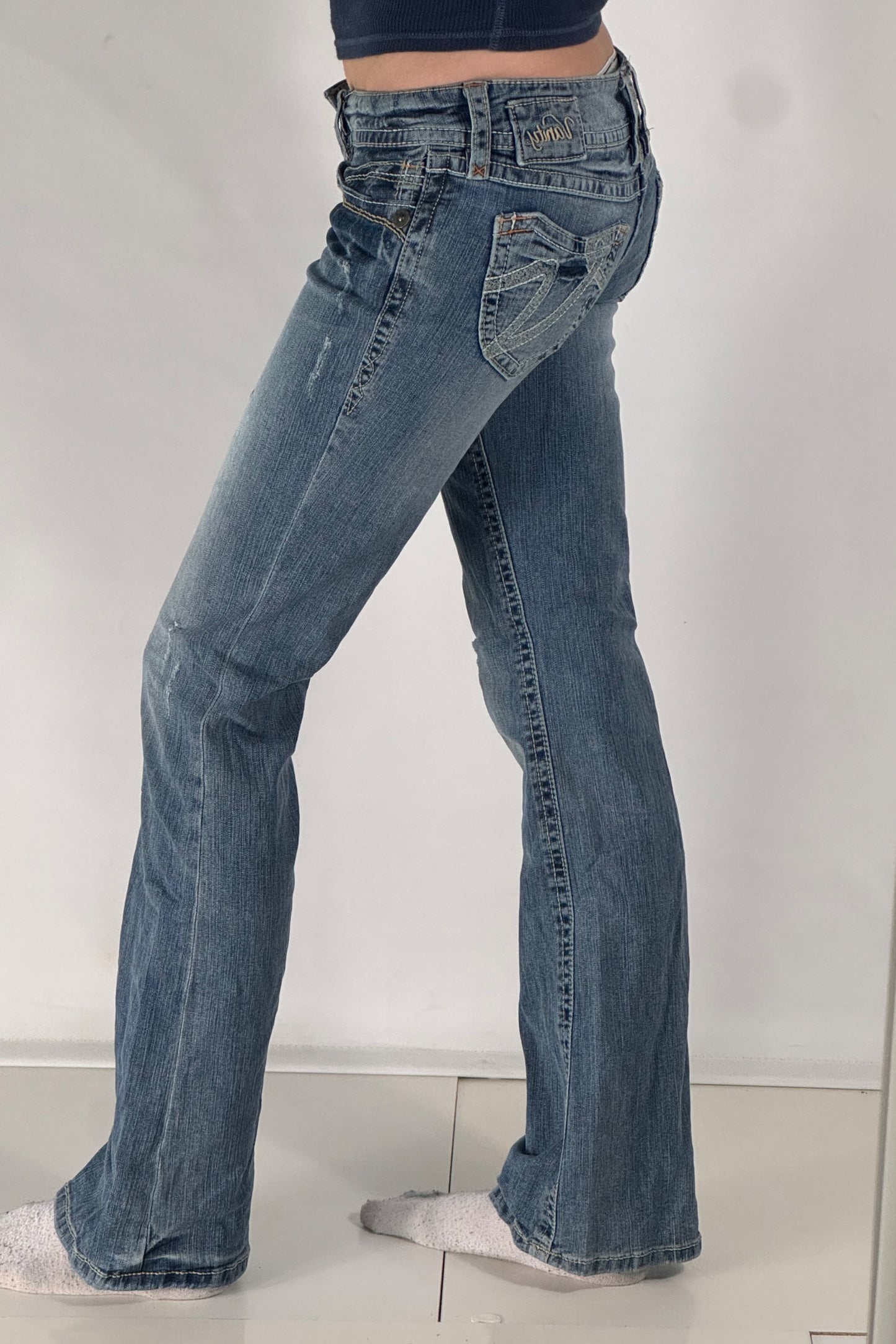 Lågmidjade jeans stl: XXS