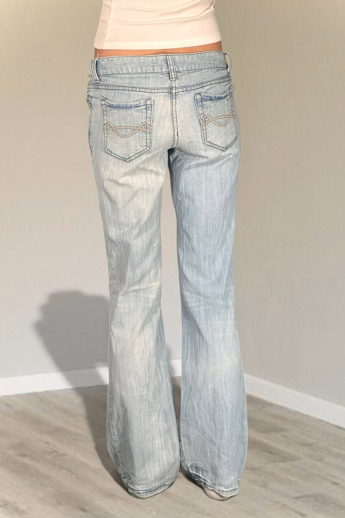 Lågmidjade jeans stl: XS